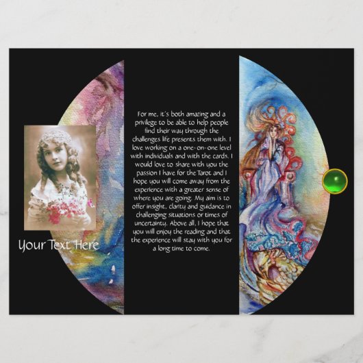 LADY VAN HET MERK 3-voudig brochure (Voorkant)