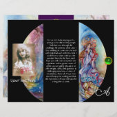 LADY VAN HET MERK MONOGRAM 3-voudig brochure (Voorkant / Achterkant)