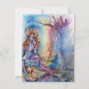 LADY VAN LAKE 1, levendig, lichtblauw roze Aankondiging