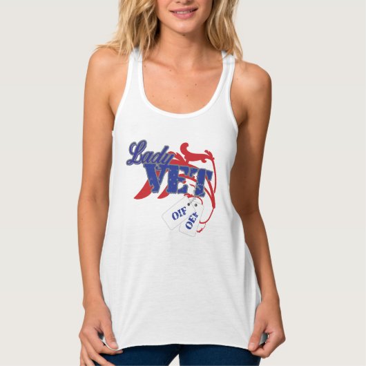 Lady Vet Tanktop (Voorkant)
