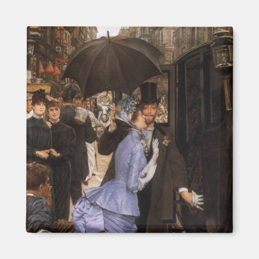 Lady Victoriaans Traveller Magneet (Voorkant)