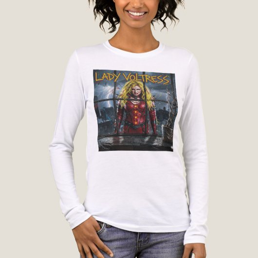 Lady Voltress Tri-Blend Shirt (Voorkant volledig)