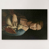 Lady with an Ermine-Cecilia Gallerani beroemd gema Legpuzzel (Horizontaal)