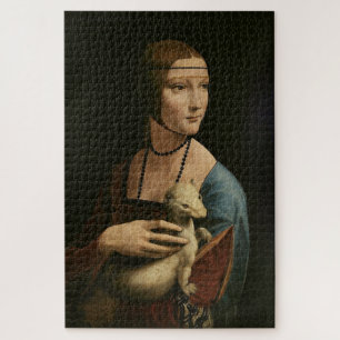 Lady with an Ermine-Cecilia Gallerani beroemd gema Legpuzzel