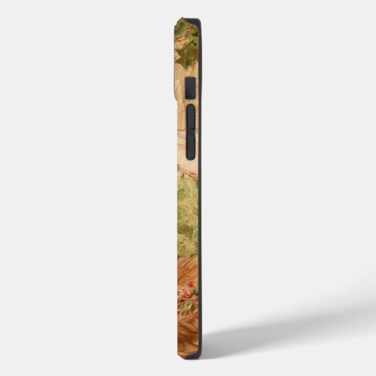 Lady With Lion iPhone / coque ipad (Verso / Gauche)