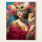 Lady With Owl Imaginaire Art (Dos)