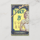  Lady Yellow Tarot Visitekaartje (Voorkant)