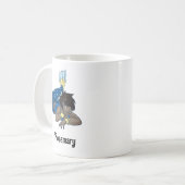 Lady zeemeermin aangepaste naam koffiemok (Voorkant links)