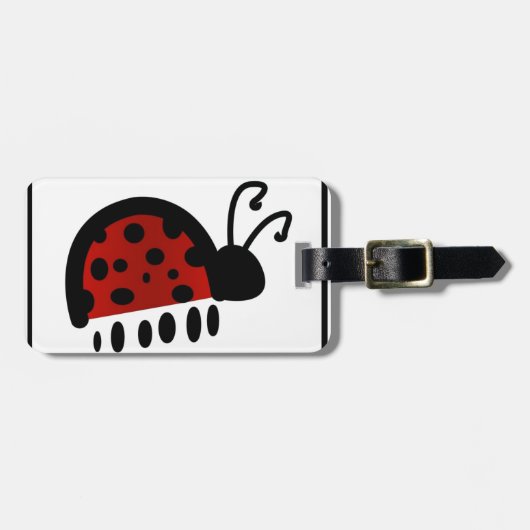 Ladybird Bagagelabel (Voorkant horizontaal)