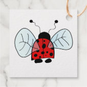 Ladybird Bedankjes Labels (Achterkant)