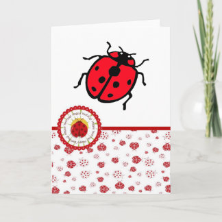Ladybird - Birthday Kaart