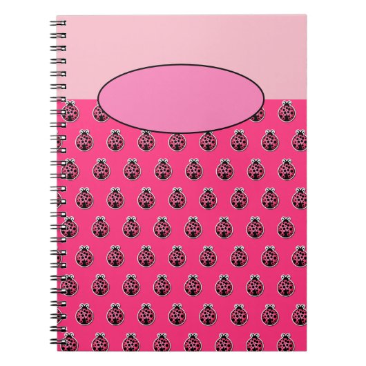 Ladybird bug-laptop notitieboek (Voorkant)