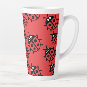 Ladybird en lieveheersbeestje latte mok