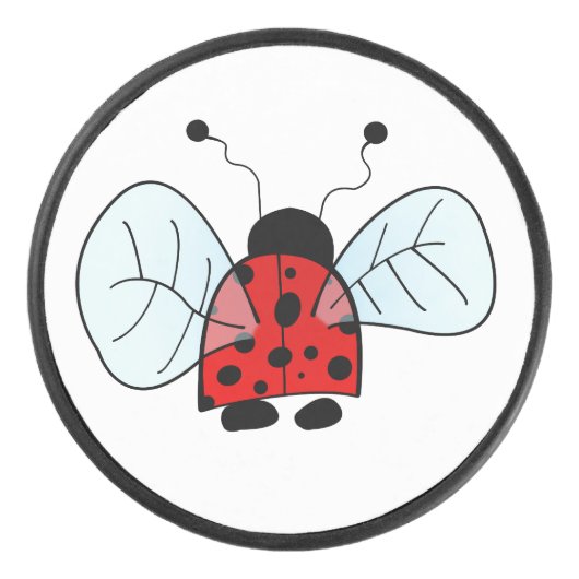 Ladybird Hockey Puck (Voorkant)