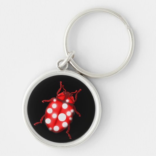 Ladybird Lady Bug Gardening Gifts Sleutelhanger (Voorkant)
