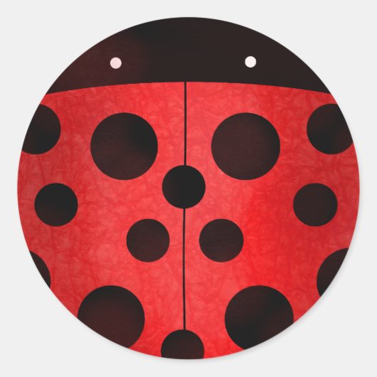 Ladybird Ladybug - autocollants (Devant)