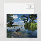 Ladybird Lake / Austin Texas Skyline 3 Briefkaart (Voorkant / Achterkant)