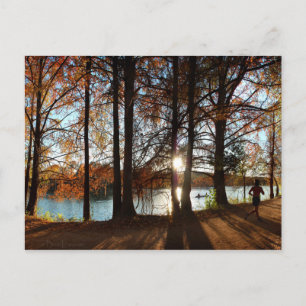 Ladybird Lake Running Trail - Austin, Texas Briefkaart