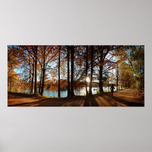 Ladybird Lake Running Trail - Austin, Texas Poster (Voorkant)