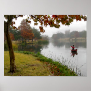 Ladybird Lake Vist - Austin Texas Poster