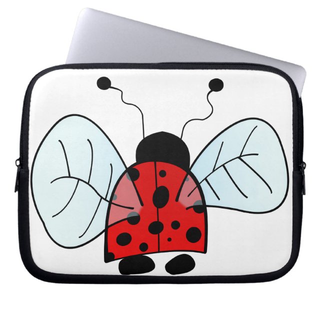 Ladybird Laptop Sleeve (Voorkant)