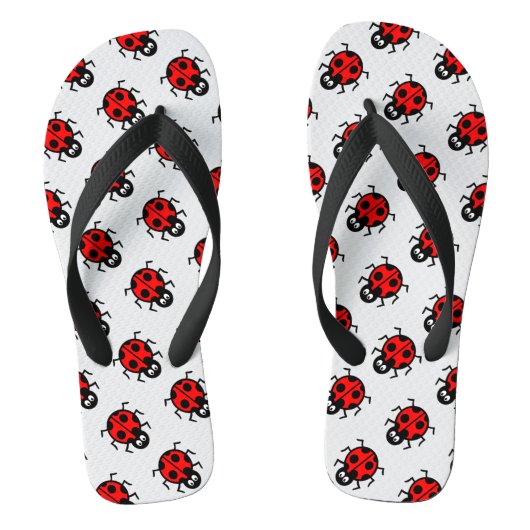 Ladybird Pattern Teenslippers (Voetbed)