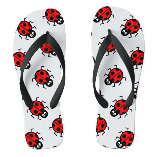 Ladybird Pattern Teenslippers (Voetbed)