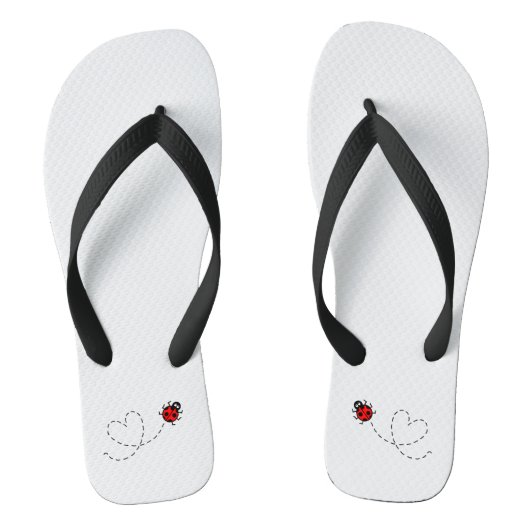 Ladybird Pattern Teenslippers (Voetbed)