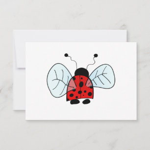 Ladybird RSVP Kaartje