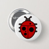 Ladybird Standard Round Button (Voorkant /achterkant)