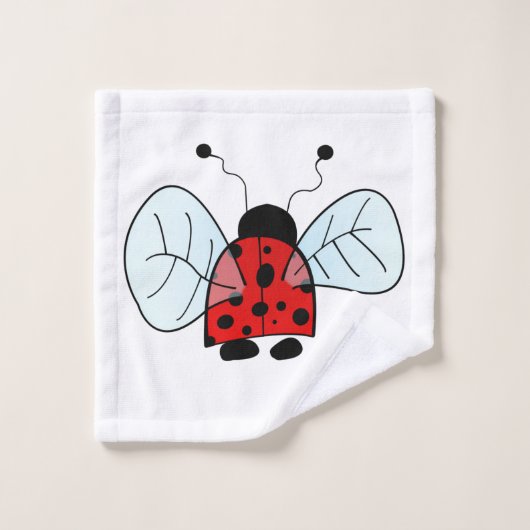 Ladybird Washandje (Wasdoekje)