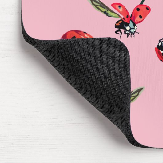 Ladybirds Custom Achtergrond Mousepad Muismat (Hoek)