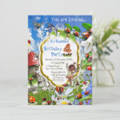 LADYBIRDS EN BUTTERFLIES KAART (Staand voorkant)