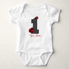 Ladybug 1st Birthday Shirt