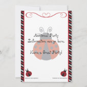 Ladybug 2e Birthday-uitvindingen Kaart (Achterkant)