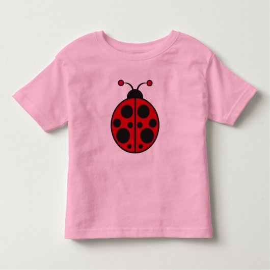 LadyBug 3 Kinder Shirts (Voorkant)