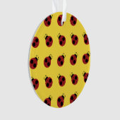 Ladybug 60s rétro cool rouge jaune (devant)