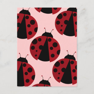 ladybug-afbeelding briefkaart