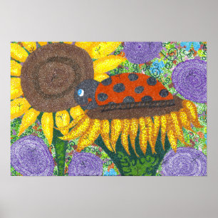 Ladybug Afternoon Poster
