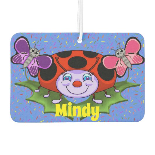 Ladybug Air Freshener Luchtverfrisser (Achterkant)