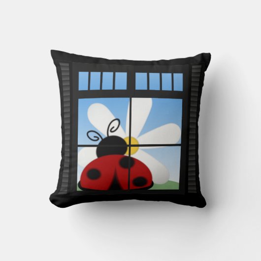 Ladybug American MoJo Pillow Kussen (Voorkant)