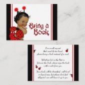 Ladybug apporte une carte de livre Africaine Améri (Devant / Derrière)