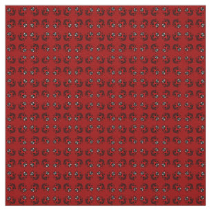 Ladybug Art Fabric Ladybird Fabric Cotton of Poly Stof
