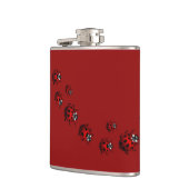 Ladybug Art Flask Custom Ladybug Drink Flask Heupfles (Links)
