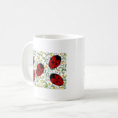 Ladybug Art Koffiemok (Voorkant links)