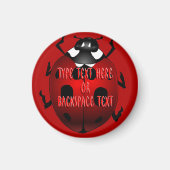 Ladybug Art Magnet Custom Ladybug Koelkast Magnete Magneet (Voorkant)