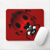 Ladybug Art Mousepad Bug Keepomwille Ladybug Gifts Muismat (Met muis)