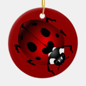 Ladybug Art Ornament Bug Keepomwille Ladybug Gifts (Voorkant)