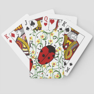 Ladybug Art Pokerkaarten