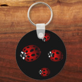 Ladybug Art Sleutelhanger Bug Keepomwille Ladybug (Voorkant)